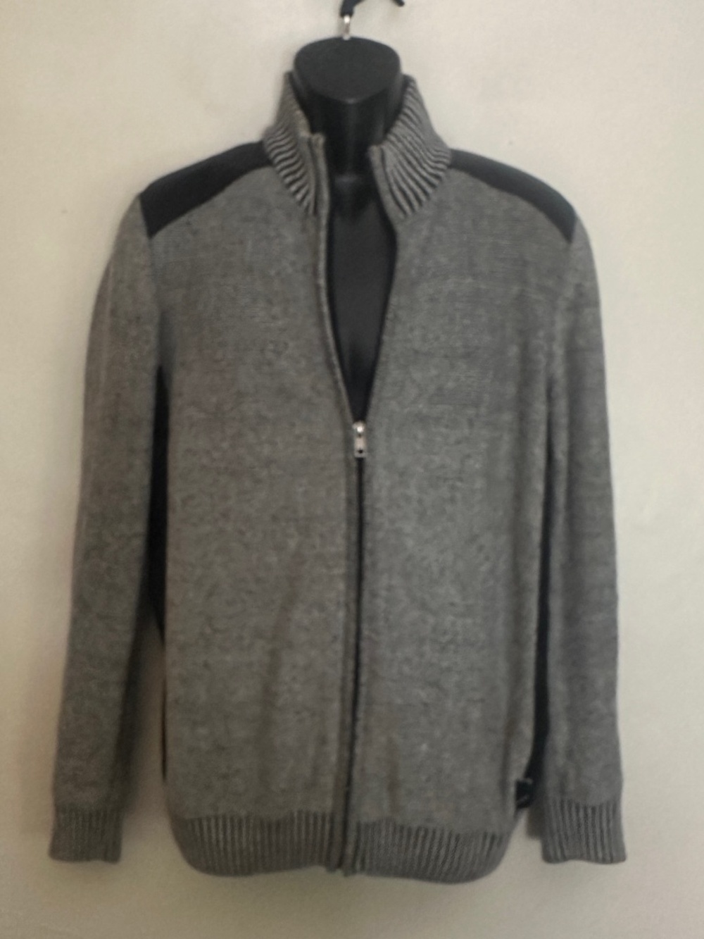 Trash Nouveau Full Zip Sweater Medium Gently worn 21" armpit to armpit